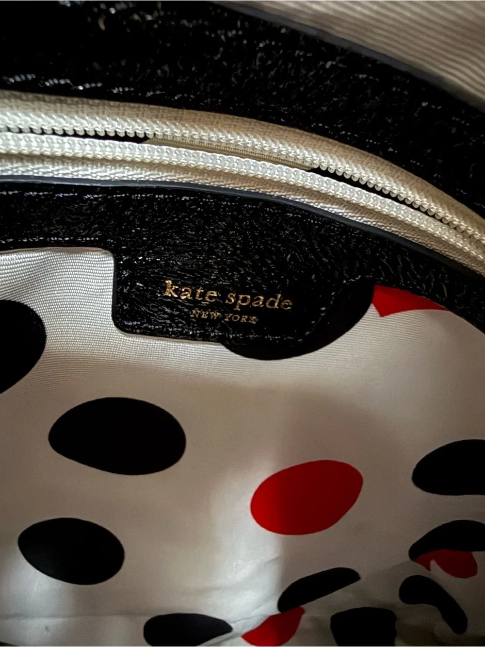 Kate Spade Black Chain-Handle Tote Bag